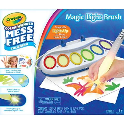 A Closer Look at the Crayola Magic Light Brush Set: Features and Benefits